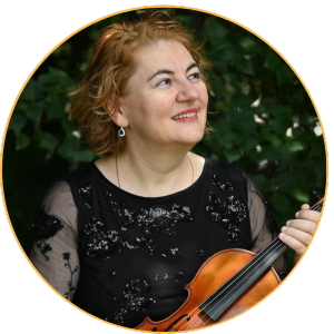 Concertmaster Ana-Maria LaPointe