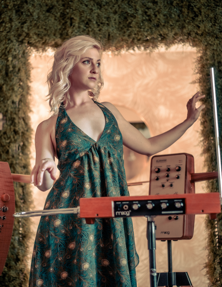 Caroline Scruggs Green dress