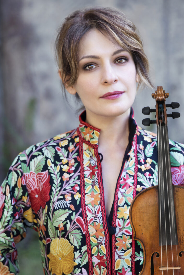 Irina Persian with violin
